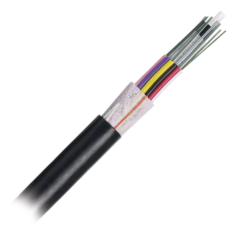 Cable de Fibra Óptica / 6 Hilos / OSP Planta Externa / Dieléctrico No Armado / MDPE / Multimodo OM3 50/125 / Por Metro