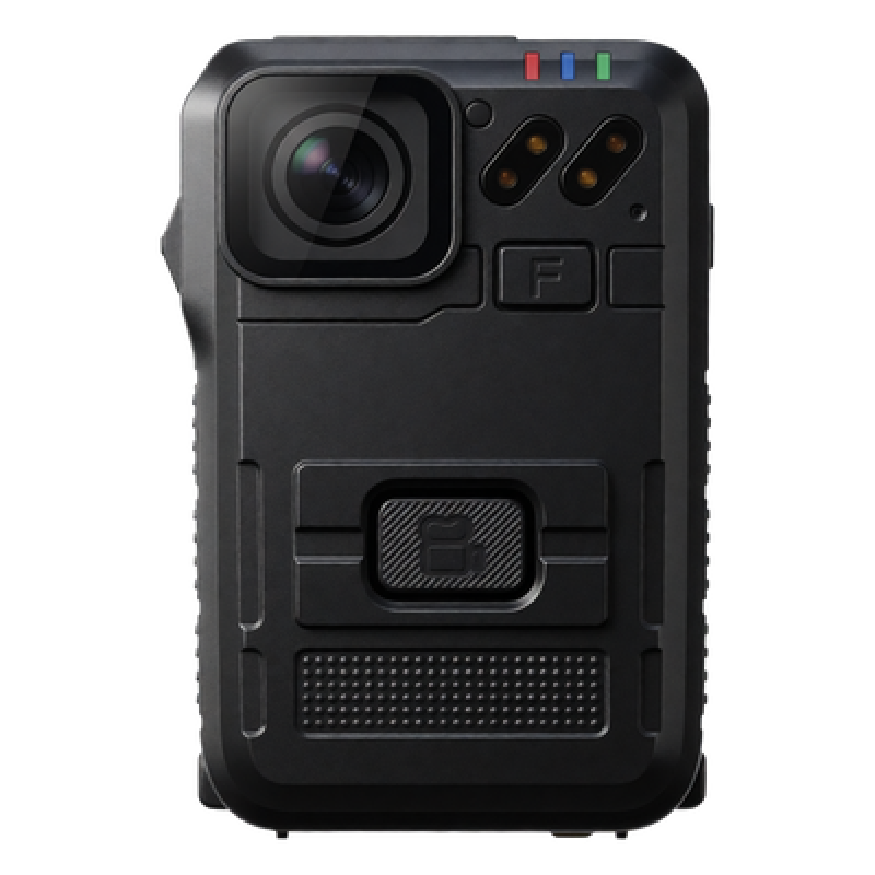 Body Camera para Seguridad, Video Full HD, Descarga de Vídeo automática con estación, Pantalla TFT con indicador de batería y memoria.