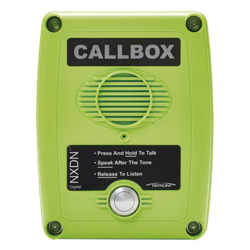 Callbox Digital NXDN, Intercomunicador Inalámbrico UHF 450-470MHZ, Color Verde