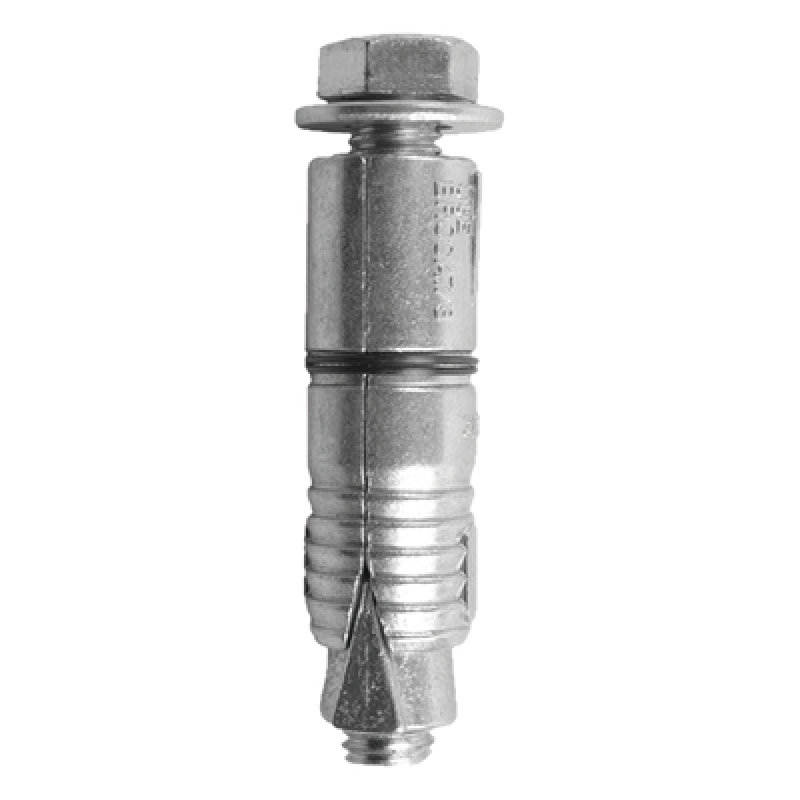 Taquete Expansor / Carga a Tensión 200 kg / Carga Cortante 240 kg / Zamac Resistente a Corrosión / 1/4" x 1-3/4" (44 mm) / Incluye Tornillo