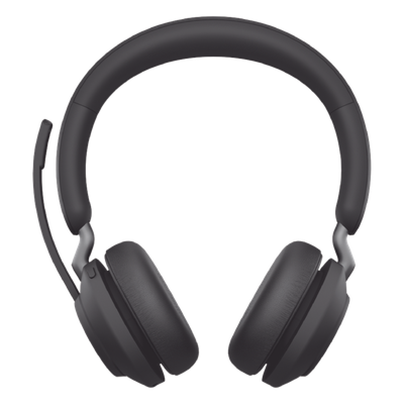 Jabra Evolve2 65, Auricular stereo versión UC, dongle USB-A con cancelación de ruido (26599-999-999)