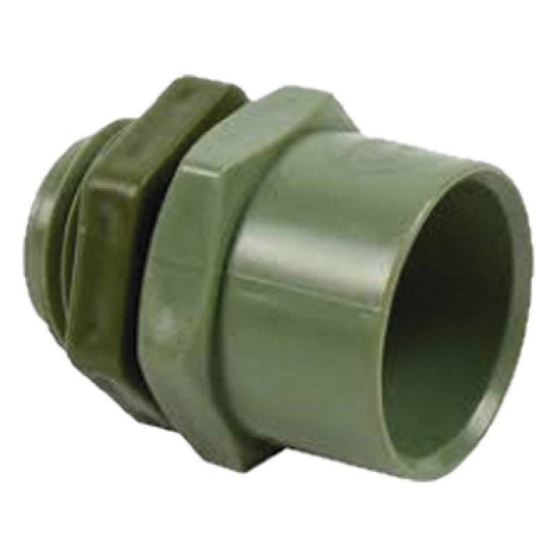 Conector para Tubería Conduit Pesado / PVC 3" (75 mm) / Autoextinguible / Norma NMX-E-012