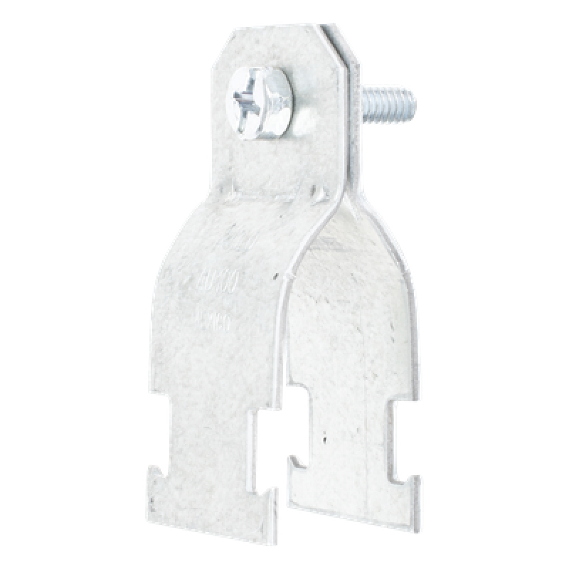 Abrazadera Unicanal para Conduit de Pared Delgada de 1/2" (13 mm).