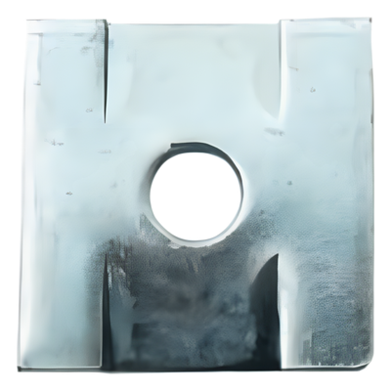 Tope Unicanal Plano para Tornillo de 1/2" (13 mm).