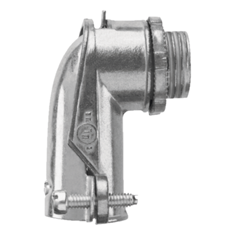 Conector curvo para tubo flexible 3/8" (9.5 mm)