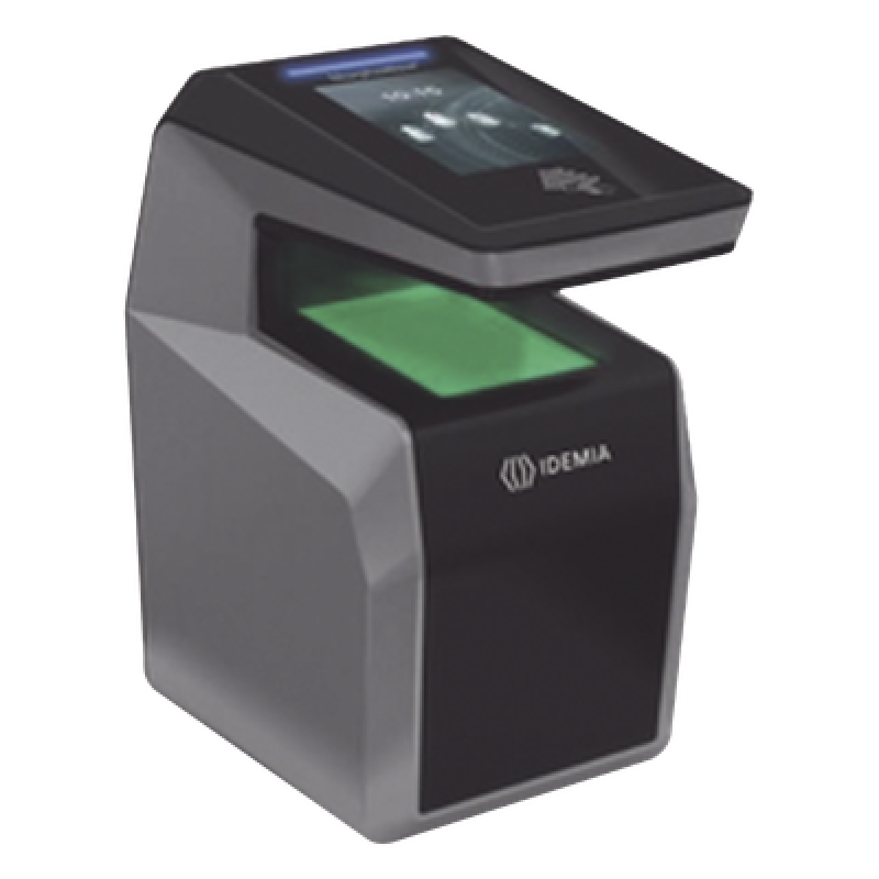 Lector de huella MorphoWave Compact MD/ IP65 / PoE, MIFARE / DESFire.