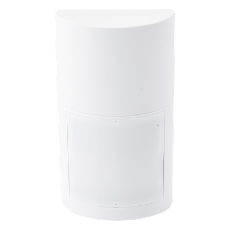 Detector PIR Exterior / 12 m (39.4 ft) / 120° / 40 Zonas Multinivel / IP54 / Inmunidad a Mascotas