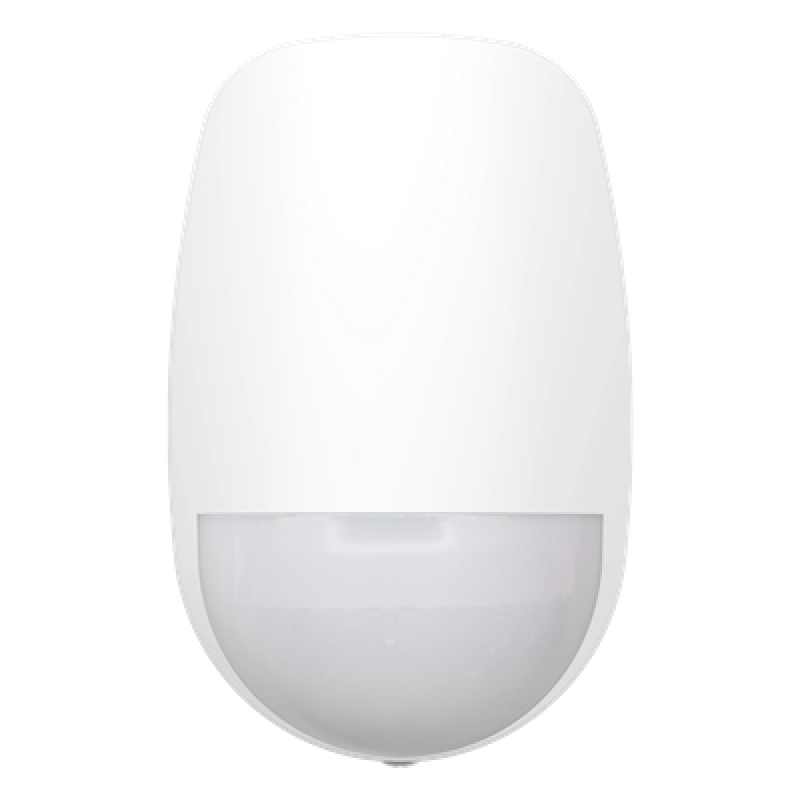 (AX PRO) Detector PIR Inalámbrico de Doble Tecnología / Inmunidad a Mascotas / Rango de Detección de 12 mts / Angulo de 85.9° de Cobertura