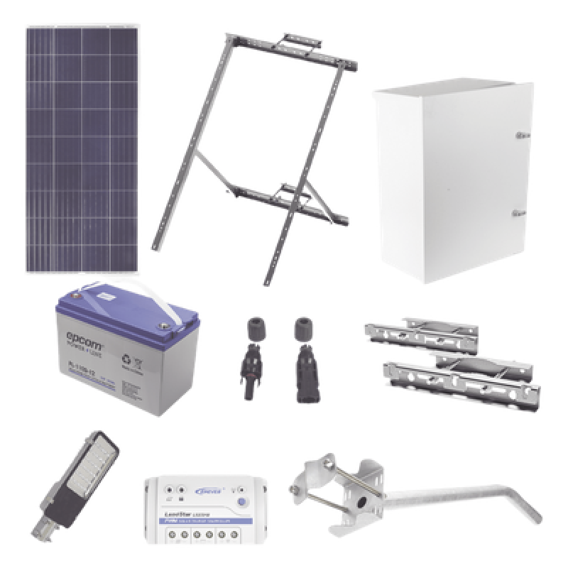 Kit de energía solar para alumbrado de 30 W