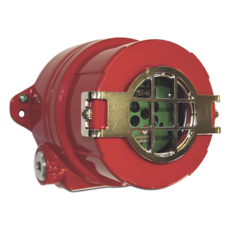 Detector de Flama Multiespectro / UV + Doble IR/Visible / Cono 90° / Alcance 60 m (196.9 ft) / Salida 4-20 mA / ModBus RS-485