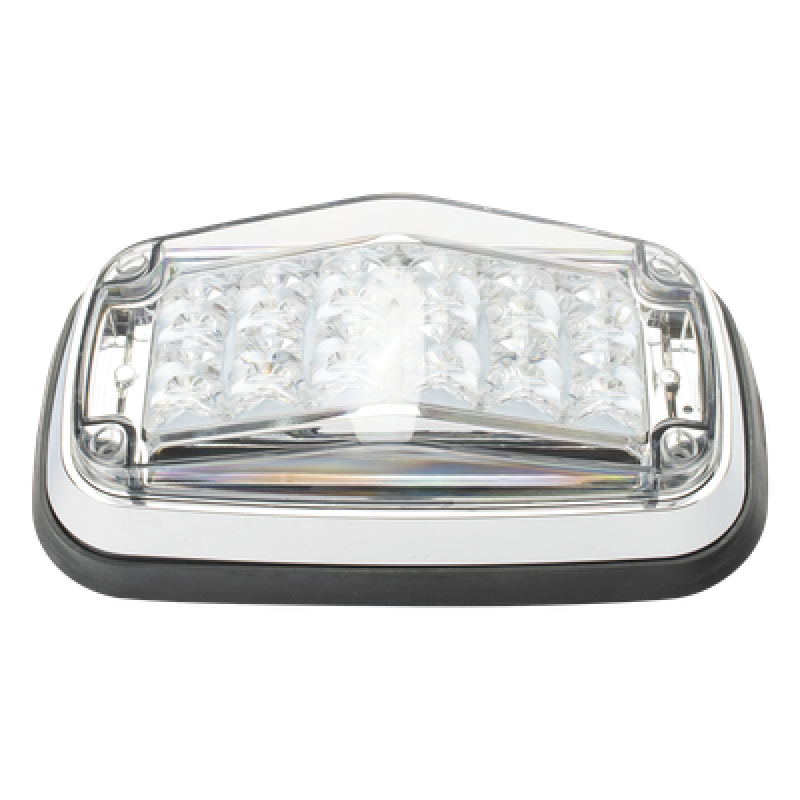 Luz de advertencia 8 X 4", Color Claro, IP67, SAE, Ideal para Ambulancias