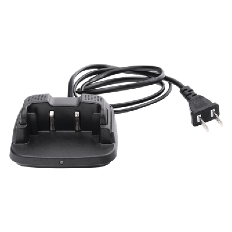 Cargador de escritorio / Entrada 110-220 VCA / Salida 5 VCD 300 mA / Tiempo de carga 4 h / 3.1 x 3.3 x 1.6 in