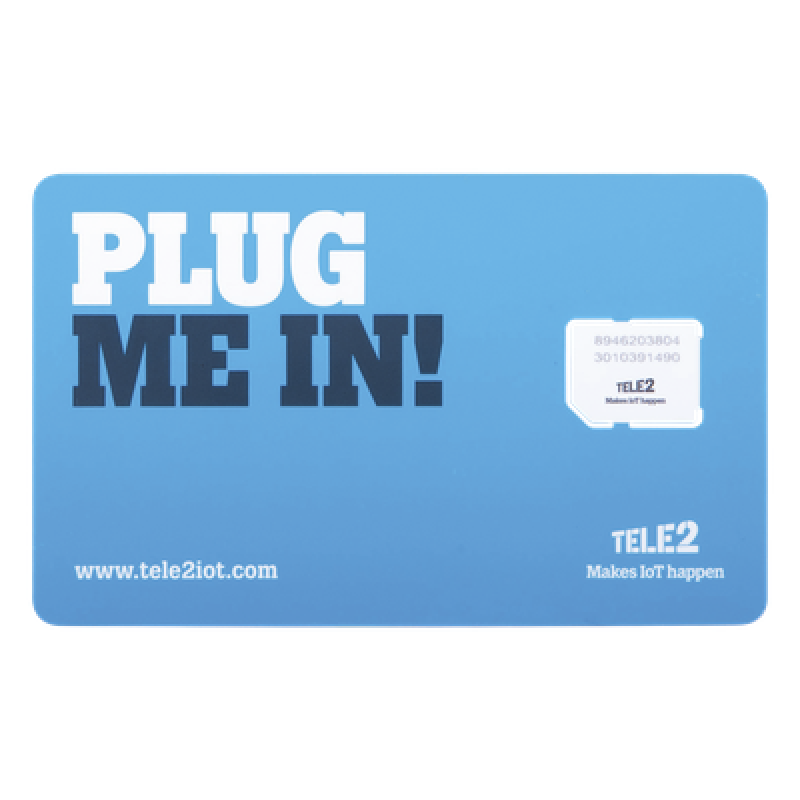 Tarjeta SIM IoT / Multicarrier 3 Redes / 25 MB Mensuales / Micro SIM / Activación Automática / Sin Plazo Forzoso