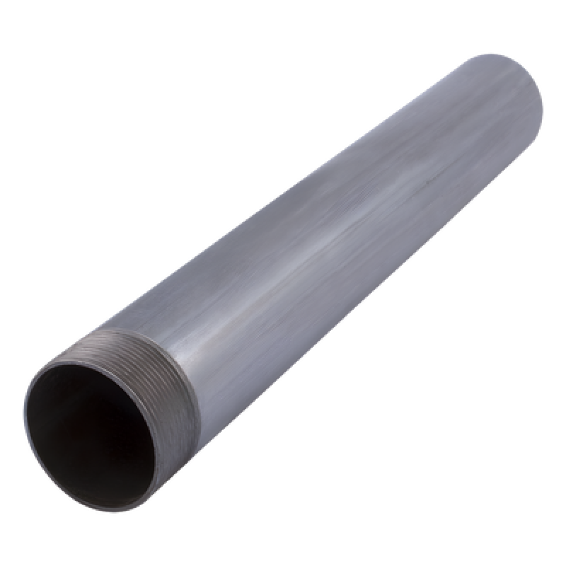 Tubo Conduit Pared Gruesa / 1/2" (13 mm) / 3 m (9.8 ft) / Galvanizado / Calibre 16 / Incluye Cople
