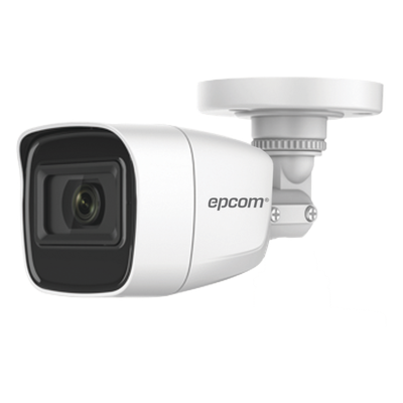 Cámara Bala TURBOHD / 2 Megapixel / Gran Angular 106.4° / IR 25 m (82 ft) / IP66 / Audio por Coaxitron / 4 Tecnologías