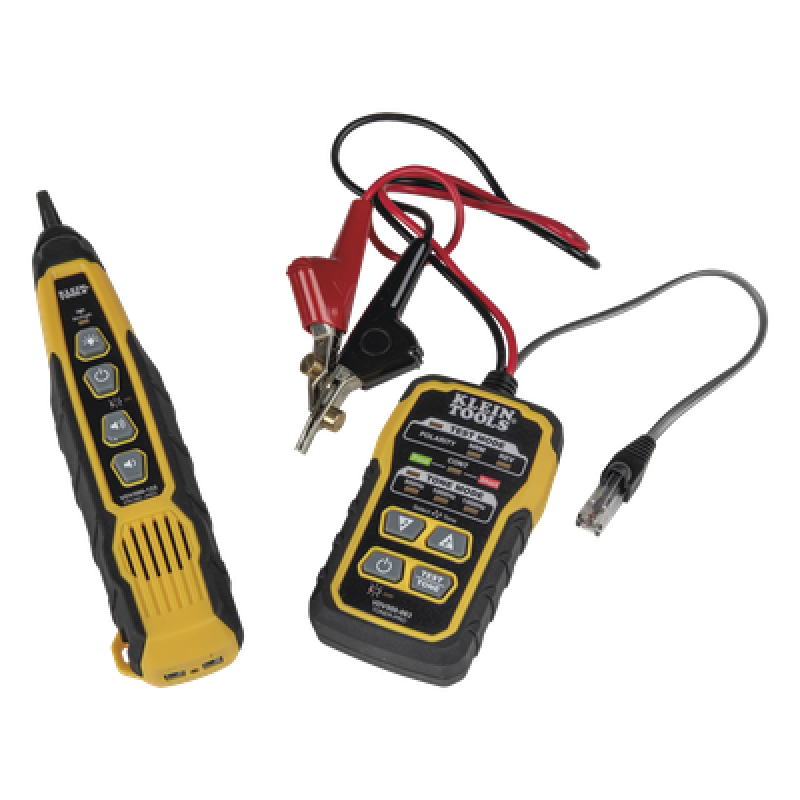Kit Generador de Tono y Sonda / Cableado No Energizado / Alcance >1000 pies (304.8 m) / RJ11/RJ45 / 5 Cadencias / Prueba Continuidad y Polaridad