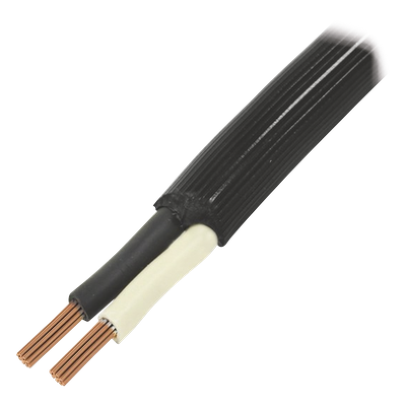 Cable de Uso Rudo / 2 Conductores / Calibre 18 AWG / 600 V / Rollo 100 m (328 ft)
