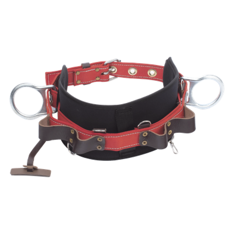Cinturón de Liniero / Poliéster / 2 Anillos Tipo D / Talla 40 / 560 mm (22 pulgadas) entre Anillos / Normas OSHA y PEMEX