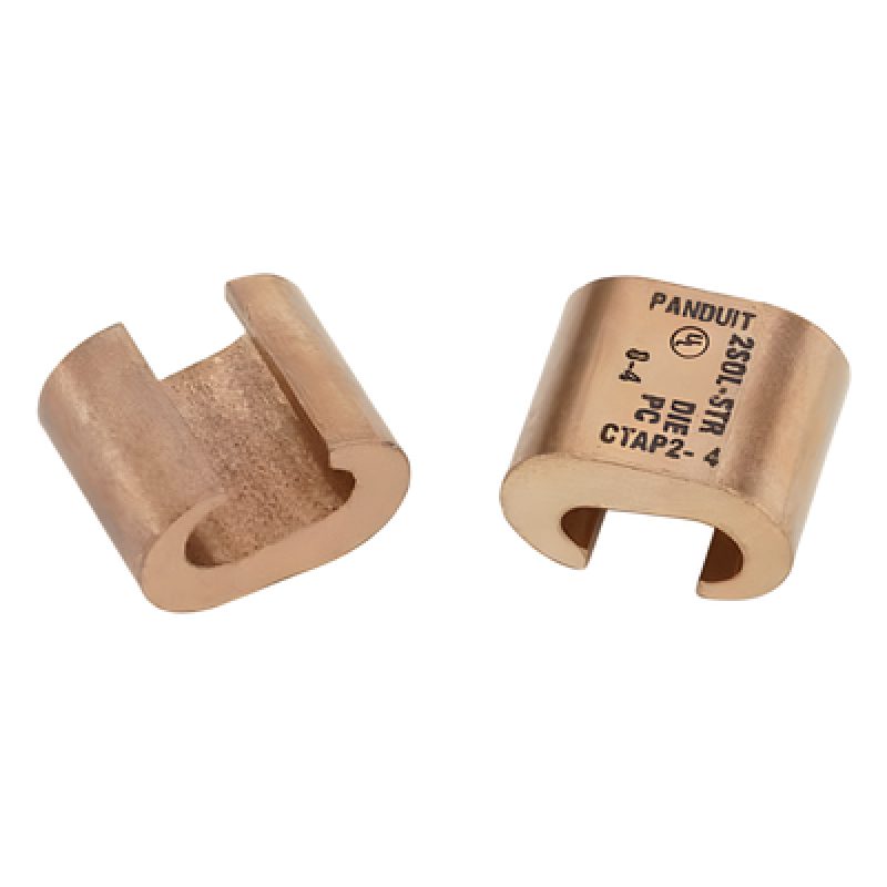 Conector de Compresión Tipo C / 2 AWG / Cobre Alta Conductividad / UL 467 y UL 486A / Aplicación Utility y Ground Grid