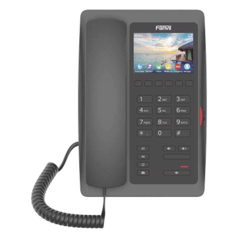 Teléfono IP WiFi / Pantalla LCD 3.5 pulgadas / Audio HD / Video H.264 1080p / 2 Cuentas SIP / PoE 802.3af / Wi-Fi 2.4 GHz