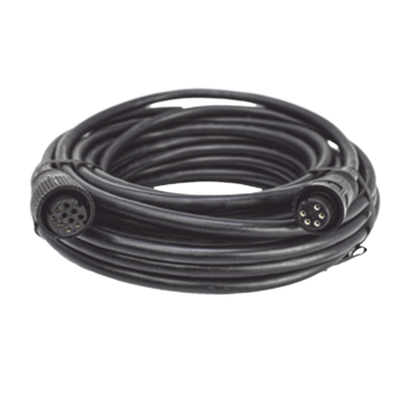 Cable Adaptador para Transductor / 8 m (26.2 ft) / Conector 10 Pines a 5 Pines / Ambiente Marino