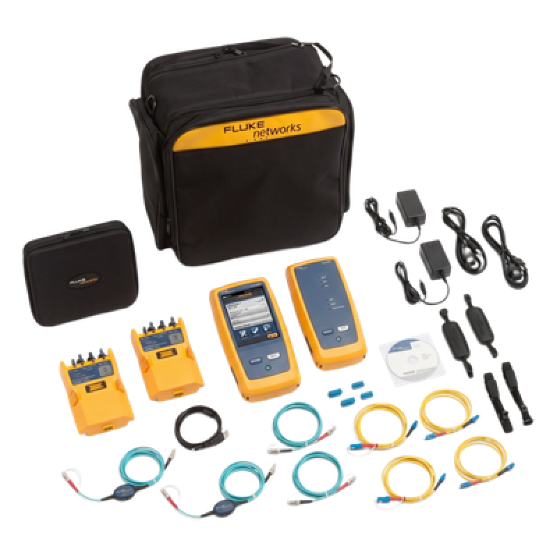 Certificador CertiFiber Pro Quad, para Fibra Óptica Multimodo 50µm y Monomodo, Con WiFi Integrado y Pantalla LCD de 5.7 Pulgadas (14.48 cm), Versión Internacional