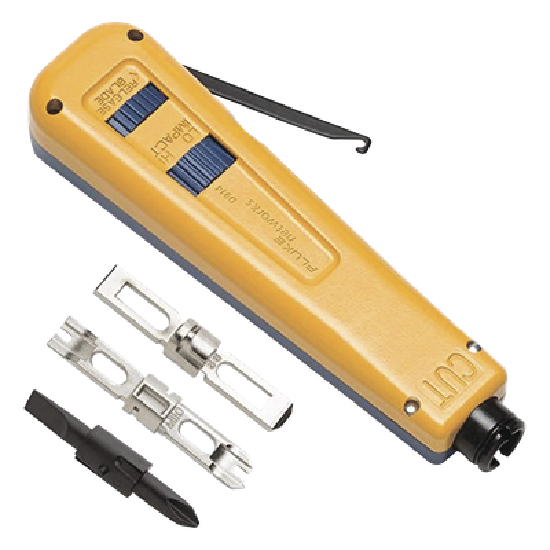 Herramienta de Impacto / Crimpadora D914 / Cuchilla Eversharp 110/66 / AWG 22-26 / Mango Ergonómico Antifatiga