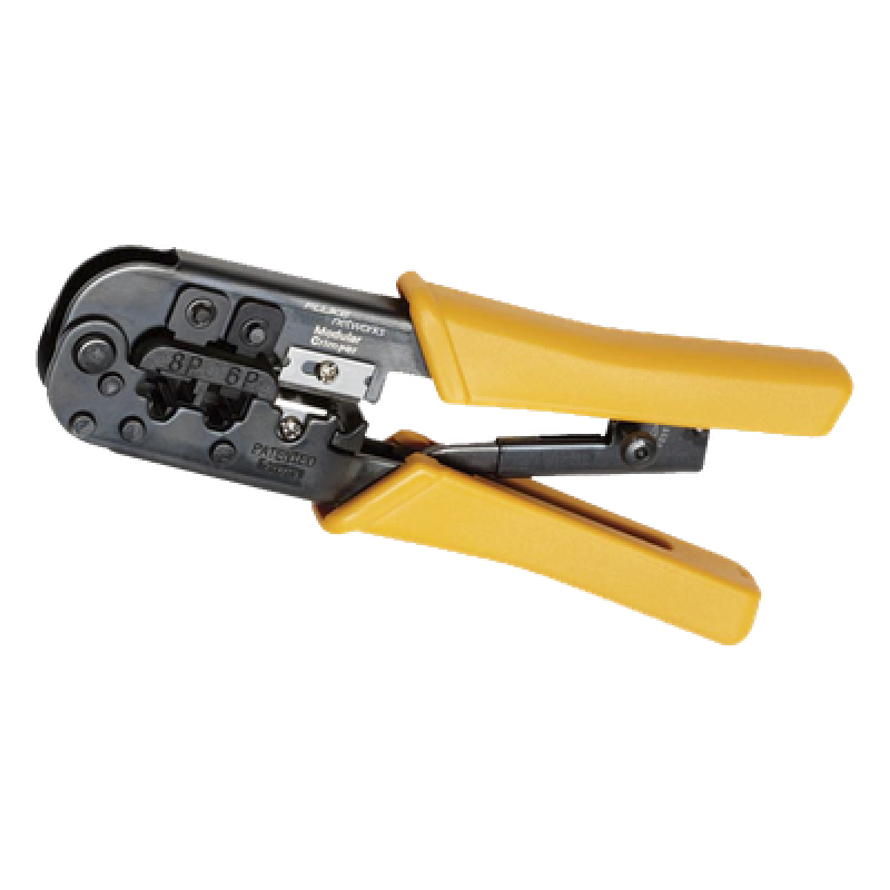 Pinzas de Terminación / RJ45 8 Posiciones / RJ11/RJ12 4 y 6 Posiciones / Trinquete Controlado / Acero Forjado