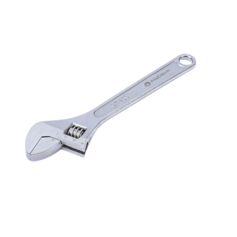 Llave Ajustable (Perico) de 20.5 cm (10”). Apertura máxima de Mordaza de 30 mm.