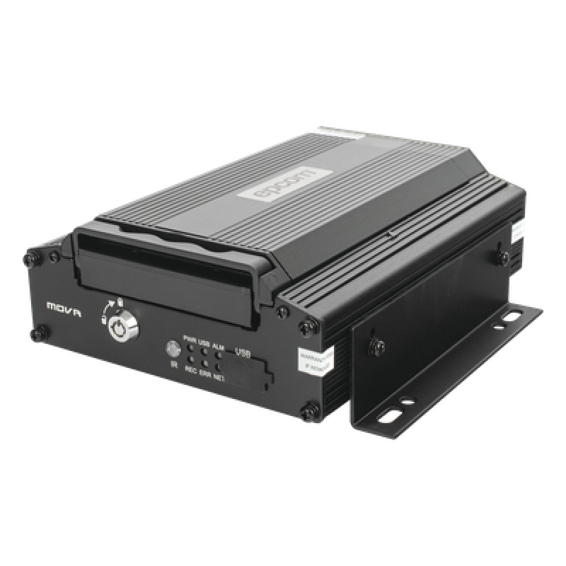 DVR Móvil / Multiplataforma / 4 Canales AHD 2 Megapixel / Almacenamiento en HDD / H.265 / Chip IA Embebido / Soporta 4G / WiFi / GPS
