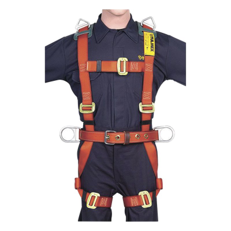 Arnés de Cuerpo Completo / Parar Caídas, Rescatar y Posicionar / 2.287 kg / ANSI, OSHA, ISO