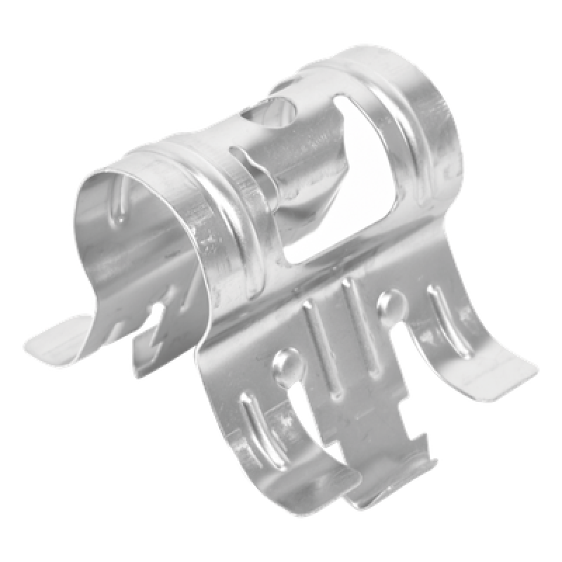 Sujetador de Presión para Cable Coaxial de 1/2. Paquete de 10 Piezas