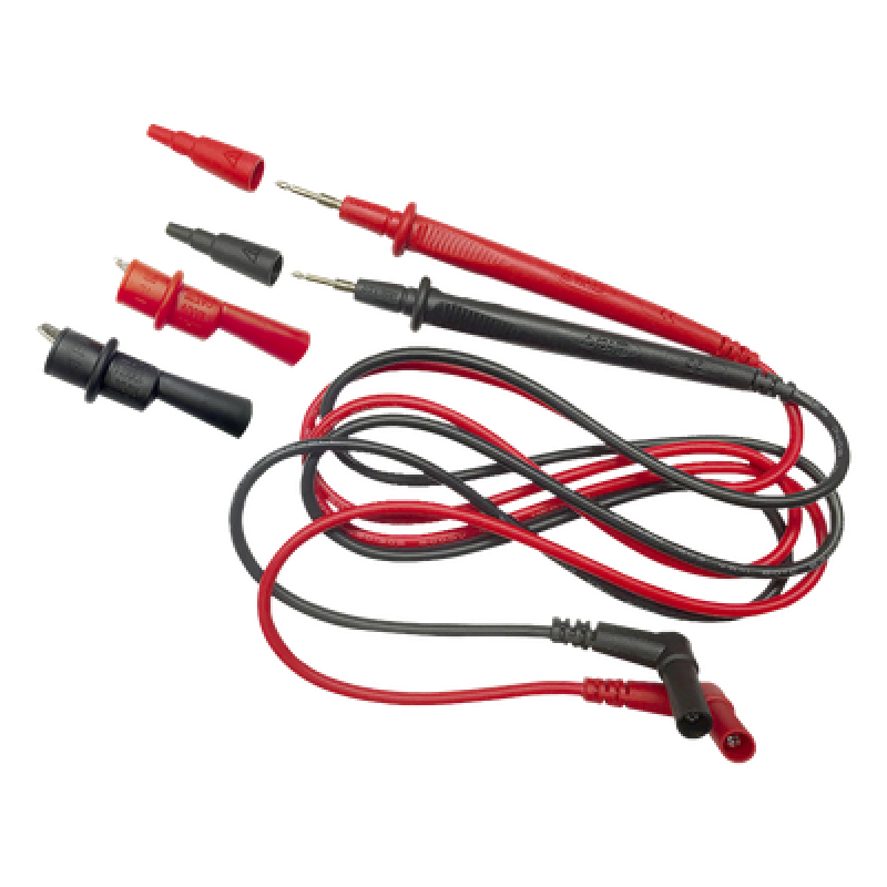 Juego de Cables de Prueba / Conectores Banana Universales / Pinzas Cocodrilo Extraíbles / CAT III 1000V / CAT IV 600V / 1041 mm (3.42 ft)