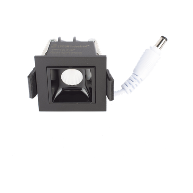 Reflector Empotrable LED / 2 W / 110 VCA / 110 lúmenes / Haz 45° / Luz Fría 6000 K / IP20 / 50,000 hrs