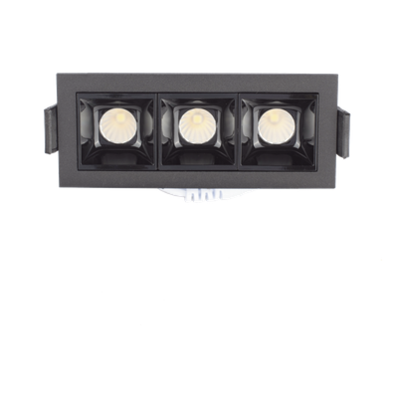 Reflector Empotrable LED / 6 W / 420 lúmenes / 6000 K Luz Fría / Haz 45° / IP20 / 50000 hrs