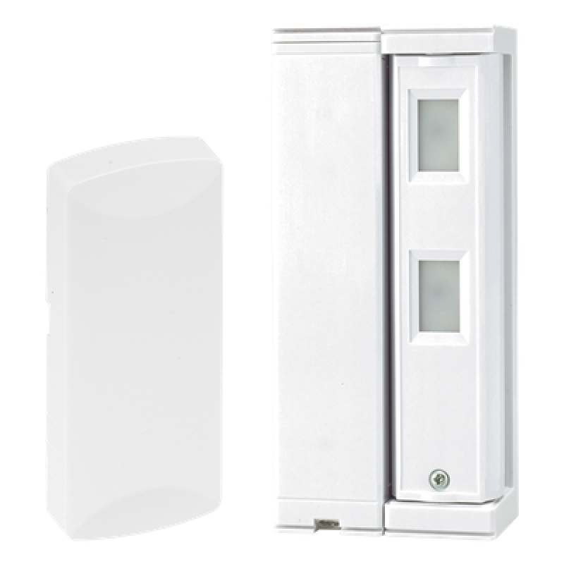 Sensor de Movimiento Inalambrico/ Tipo Cortina / Ajuste de detección 2m o 5m / 100% Exterior / Inalámbrico / Incluye transmisor SFWST232 para paneles Honeywell / Proteja fachadas, puertas, ventanas, balcones y mas!