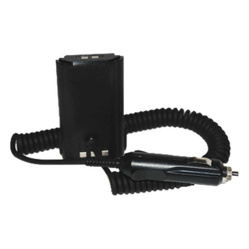 Eliminador de Batería Vehicular / 12V DC / Cable 200 mm / Compatible Kenwood TK Series / Alternativa KNB-16A/17A/17B/22N