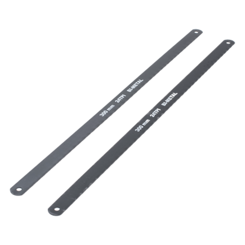 Segueta Bimetálica / 24 TPI / 12 in / Acero M2+D6A / 2 Piezas