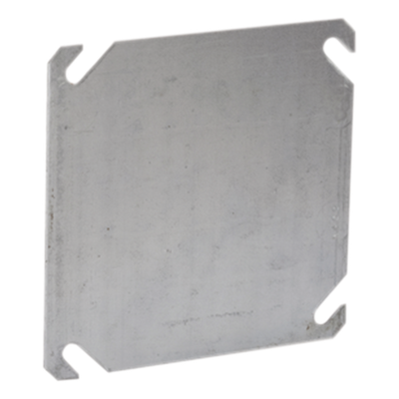 Tapa Cuadrada Ciega de 4".