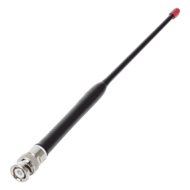 Antena Helicoidal / 1/4 de Onda / 162-174 MHz / Conector BNC Macho / Longitud 24.13 cm (9.5 in)