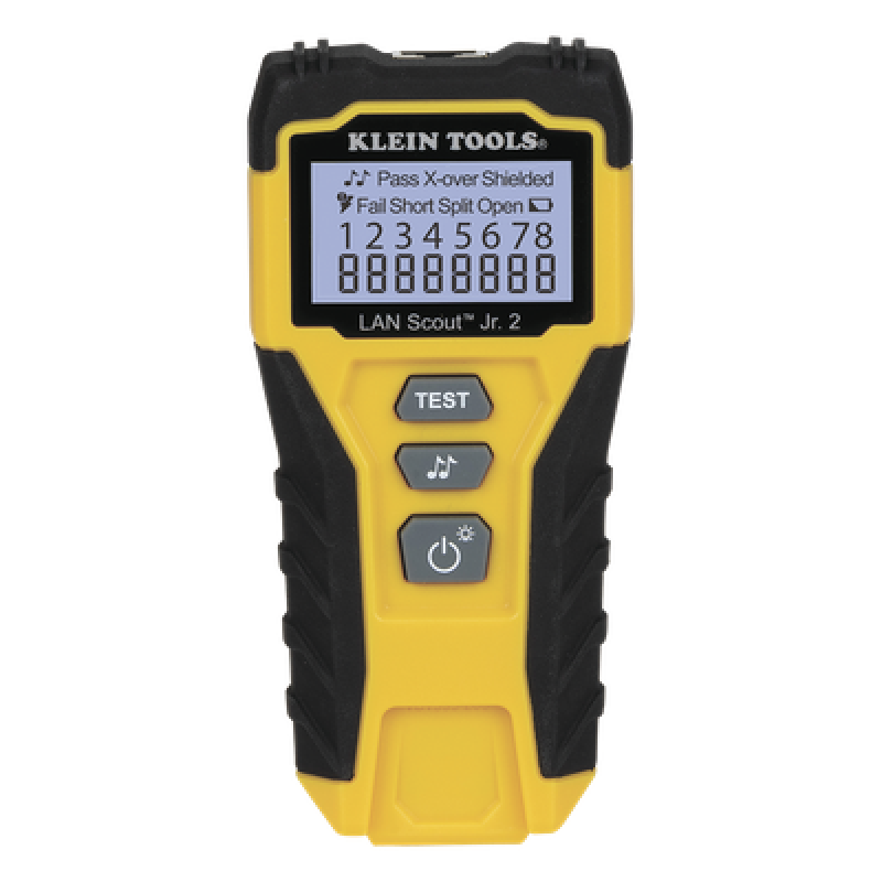 Tester de Cable LAN / Pantalla LCD Retroiluminada / Detección de Fallas Múltiples / Generador de Tono / Cat3 a Cat7 / Blindaje y No Blindaje