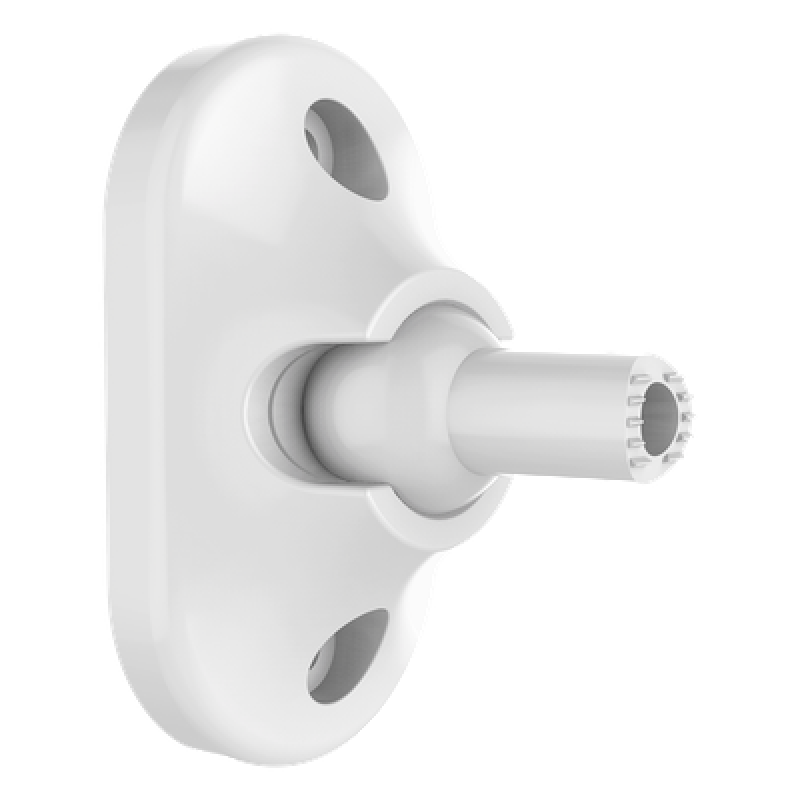 Soporte de Montaje Universal para Sensor PIR / Ajuste Horizontal ±40° / Vertical 0° a 90° / 13 g / Compatible con AX PRO Cableado e Inalámbrico