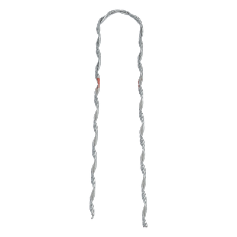 Remate Preformado para Fibra Óptica Figura 8, Span 100 m, para mensajero de acero con diámetro Φ 3.6 mm