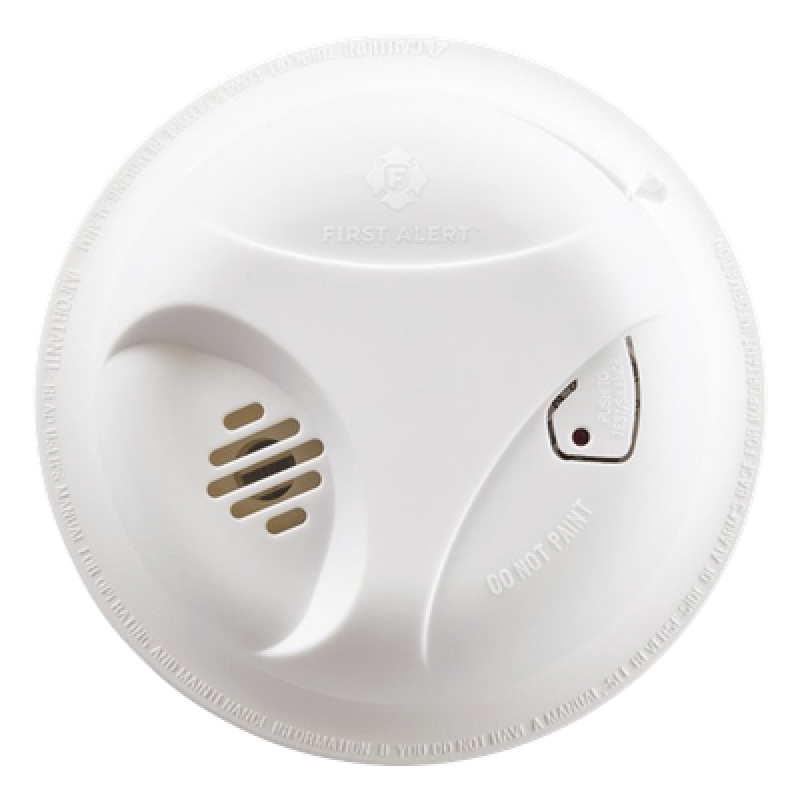Detector de Humo Autónomo, No Requiere Panel, Con Botón para Silenciar, Sensor por Ionización