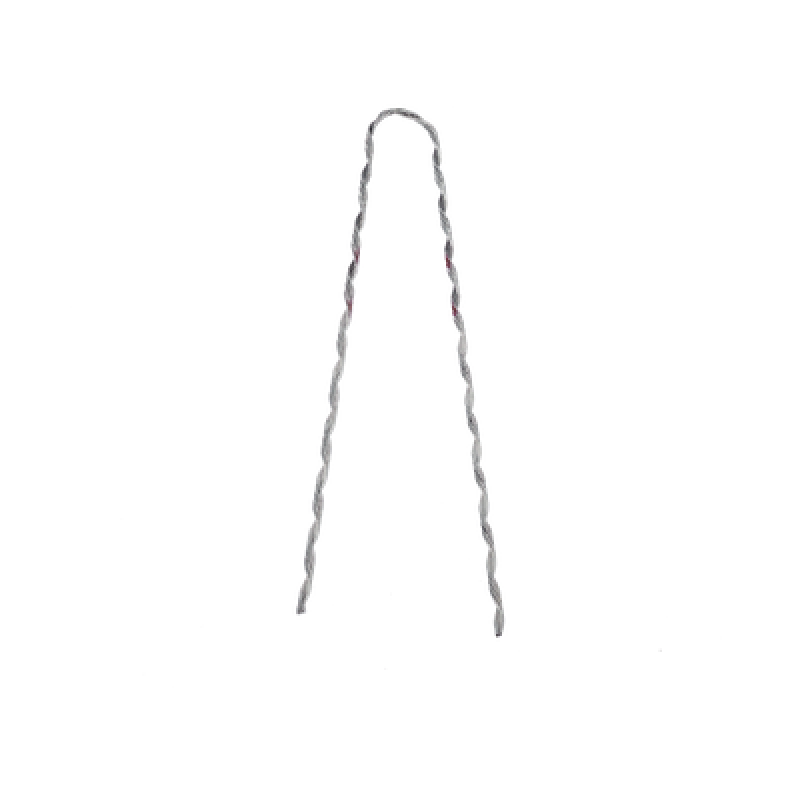 Remate Preformado de Retención / Acero Galvanizado / Tensión Máxima 3387 kg / Longitud 508 mm (1.67 ft) / Fibra Óptica Figura 8 / Mensajero 4.7 mm (3/16")