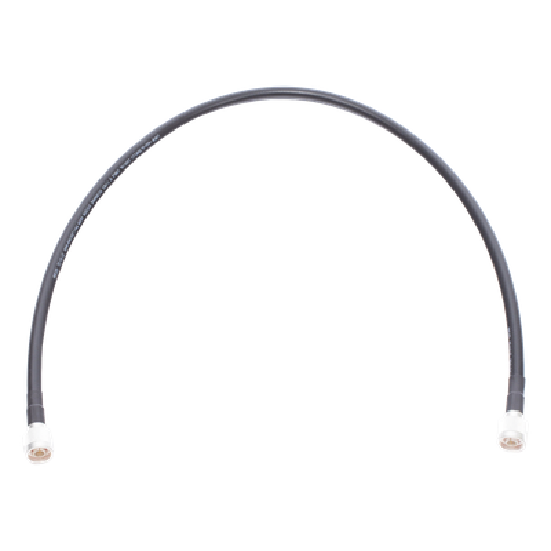 Jumper de 83 cm (32.68 Pulgadas) con Cable Coaxial LMR400 Conectores N en Ambos Extremos