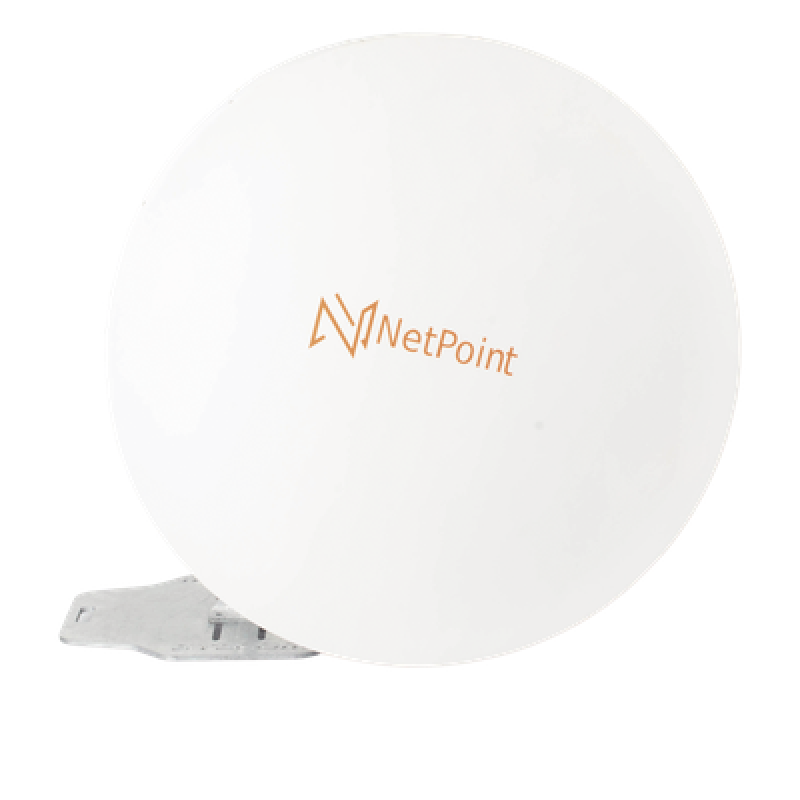 Antena Parabólica Blindada / 4.9-6.4 GHz / Ganancia 35-37 dBi / Enlace PTP 120 km / Polarización Dual