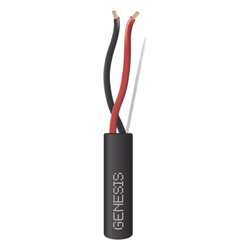 Carrete de Cable 305 Metros (1000 Pies) / 2 x 16 AWG / Cable DIRECT BURIAL FPL / Para Uso en Intemperie / Uso en Aplicaciones en Sistemas de Detección de Incendio y Sistemas de Evacuación