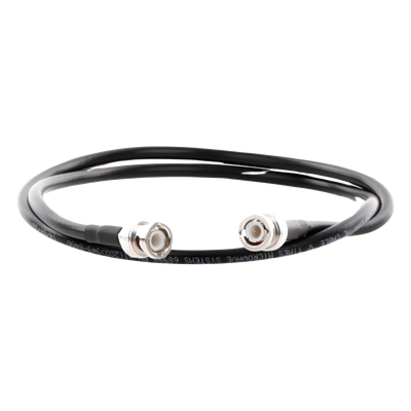 Jumper con Cable LMR-240 de 85 cm, con Conectores BNC Macho a BNC Macho.