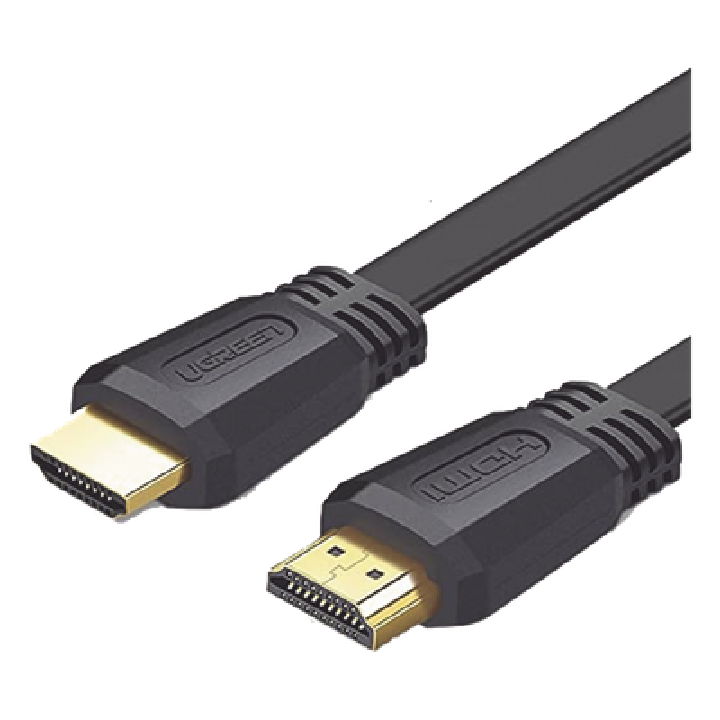 Cable HDMI 2.0 Plano de 1.5 Metros (4.92 Pies) / 4K@60Hz / HDR / 3D / HEC (Canal Ethernet HDMI) / ARC (Canal de Retorno de Audio / Color Profundo de 48 Bits / Audio de 32 Canales / HDCP / Audio Dolby True HD 7.1 / 18 Gbps / EstaÑado y Triple Blindaje / A